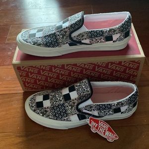 Mens Vans Paisley Print Plaid 10